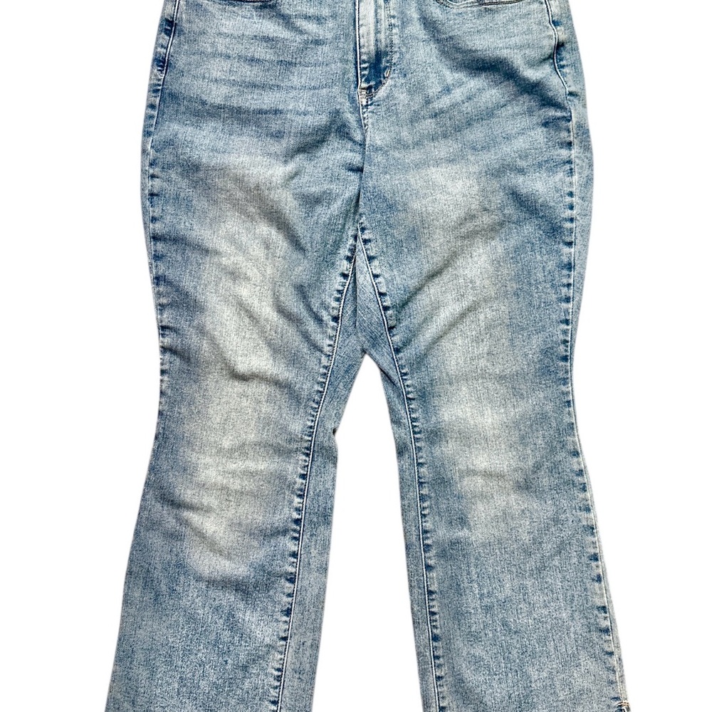 Judy Blue Slim Bootcut Jeans Womens Light Blue Stretch 14W